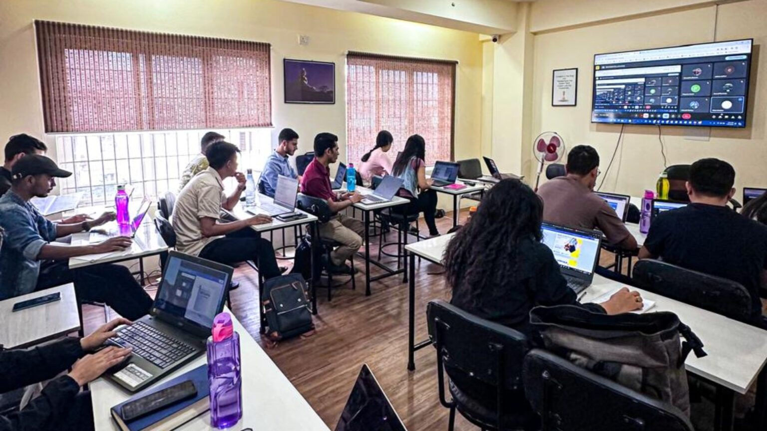 Scrum-based project management course in Nepal with hands-on practice