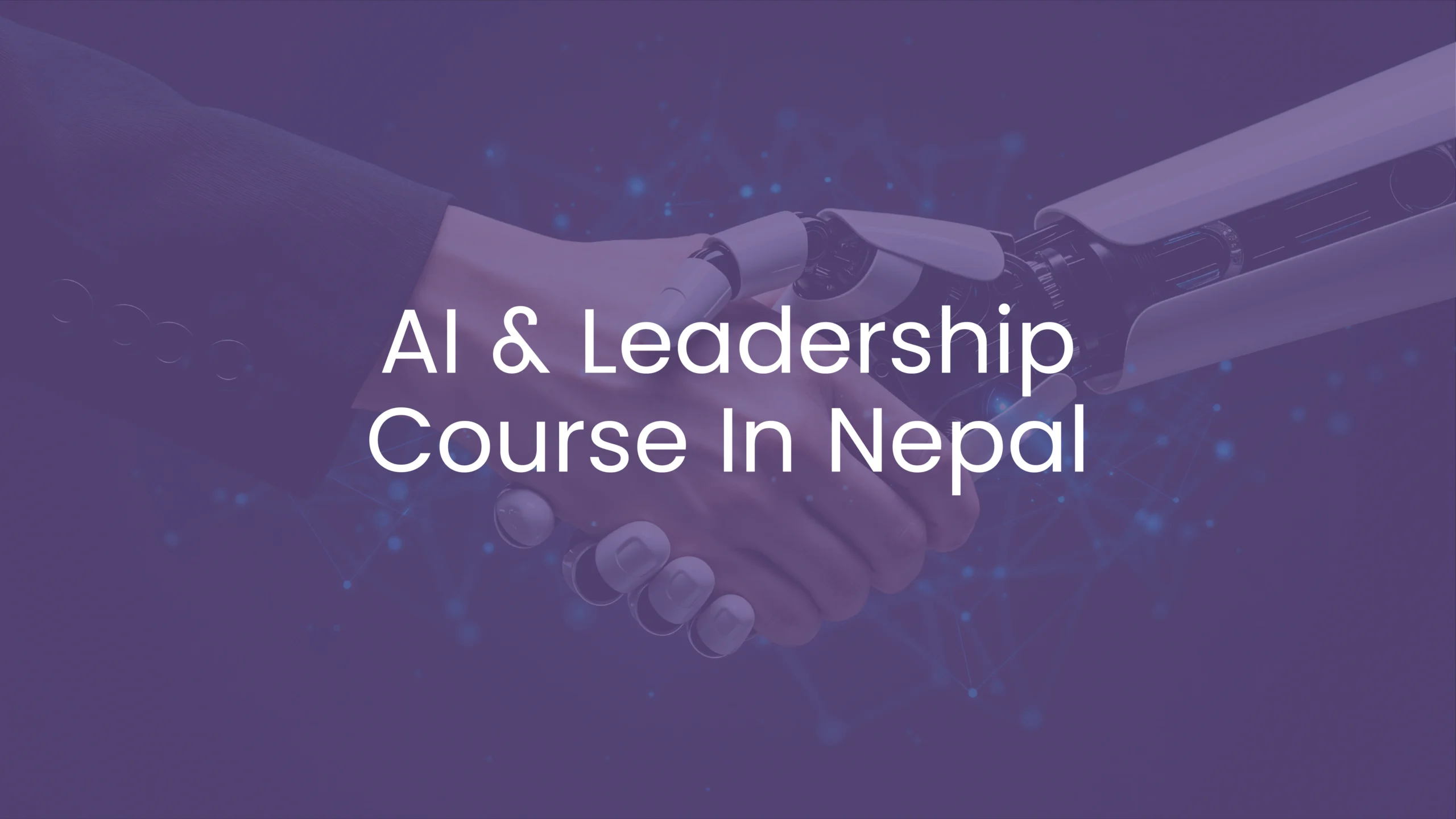 AI and leadership training in Nepal