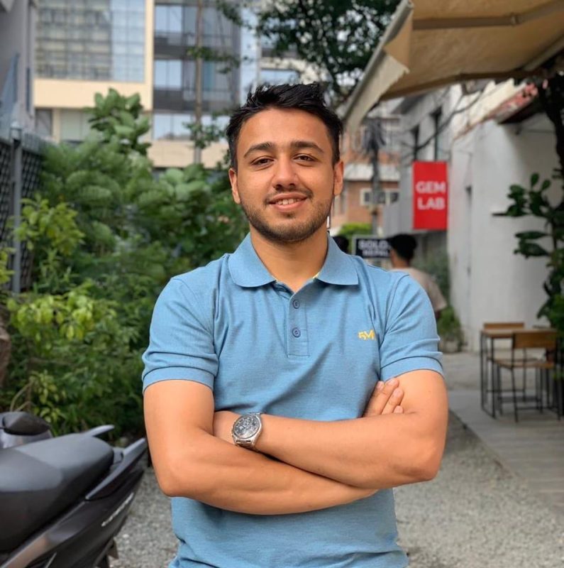 Prajwal karki trainer for Advanced SEO training in nepal and advanced digital marketing training in nepal and diploma in digital marketing in nepal